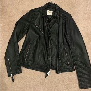 Abercrombie and Fitch pleather jacket